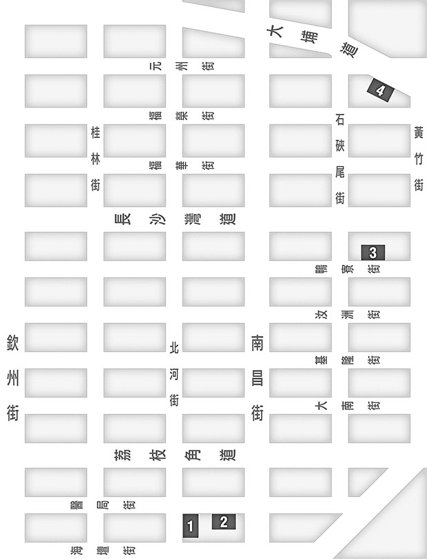 喜樂堂舊址地圖